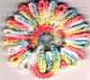 Rainbow Looped Scrunchie