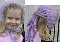 Childs Ponytail Hat