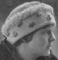 Rosebud Hat Pattern, 1917