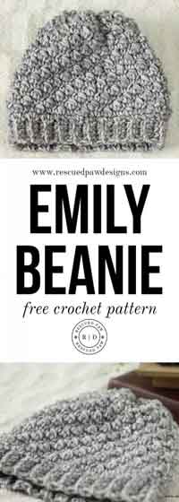 Emily Diagonal Beanie
