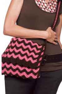 Crochet       Ripple Bag
