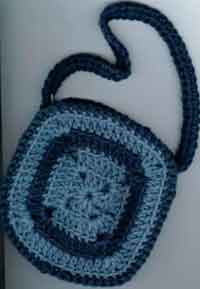 Crochet Granny Handbag