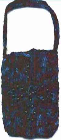Crocheted Beaded Chenille Purse Pattern