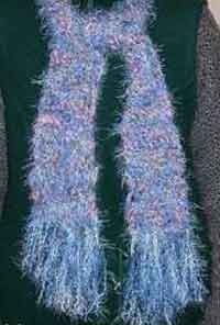 Labrador & Fizz Crocheted Scarf