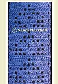 Mesh Point Repeats Scarf