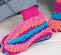 Striped Slippers