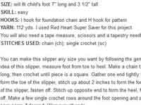 Childs Ribbed Slippers