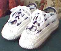 Crocheted Sneakers