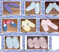 Elegant Crochet Slippers