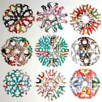 Rainbow Snowflakes Idea