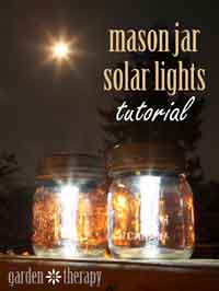 DIY Mason Jar Solar Lights