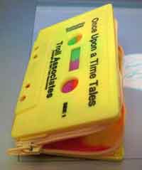 cassette tape wallet