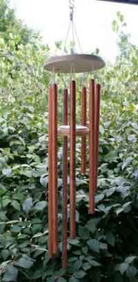 Copper Wind Chimes