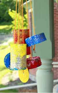 DIY Recycled Windchimes