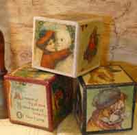 Milk Carton Antique Blocks