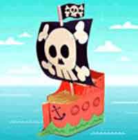 Milk Carton Pirate Ship