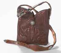 Recycled Cowboy Boot Purse