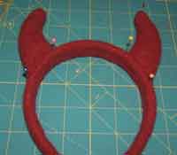 Recycled Devil Horn Headband