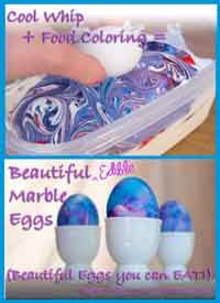 Marbled Easter Eggs