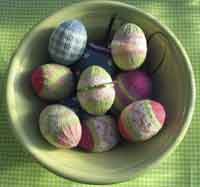 Knitting Easter Eggs
