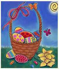 Paper Easter Basket