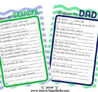 Father’s Day Questionaire