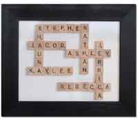 Family Name Scrabble