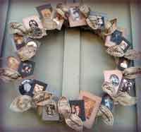 Family Tree Wreath Tutorial