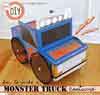 Mini DIY Monster Truck Halloween Costume