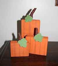 Recycled Cardboard Box Pumpkins