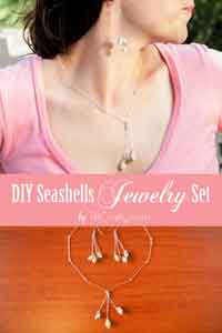 DIY Seashells Jewelry
