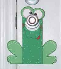 Froggie Door Hanger