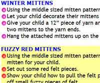 Mitten Activities