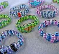 Woven Seed Bead Ring Tutorial