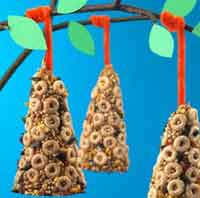 Cheerios Bird Feeder