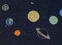 Kids Glow-in-the-Dark Solar System Project