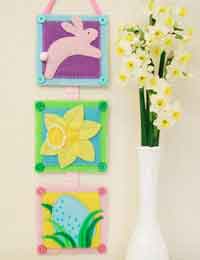 Easter Wall Hanging Embroidery