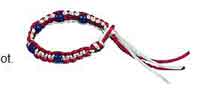 Patriotic Macrame Bracelet