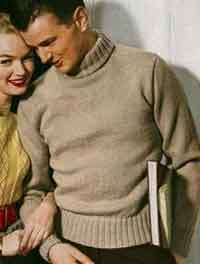 Mens Turtleneck Sweater