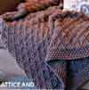 Lattice and Basketweave Throw