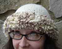 Tea-Stained Sheep Hat 