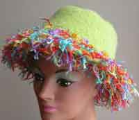Felted Hat With Wide Brim 