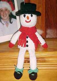 Snowman Shelf Doll