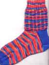 Garter Bar Slip Stitch Socks