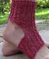Last-Minute Lace Yoga Socks