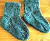 One-Ball Picot Hemmed Socks For Children