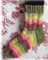Peace Rose Garden Socks