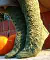 Pumpkin Vine Socks