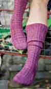 Winding Cable Knee Socks