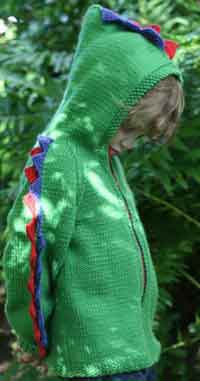 Kids Steggie dinosaur cardigan 